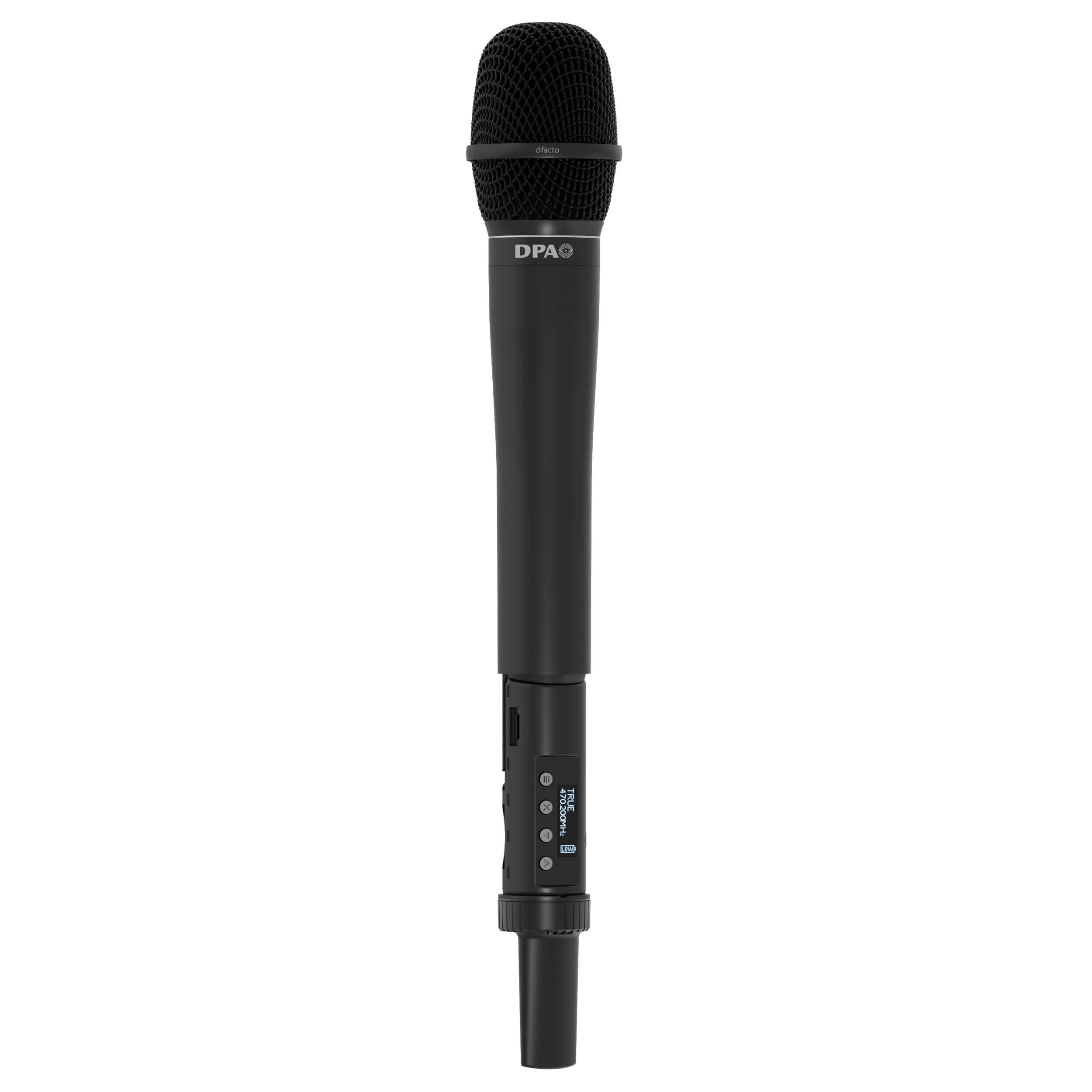 DPA N-HH1-SL1-B-4018V - N-Series Handheld Transmitter with Vocal Microphone, Softboost
