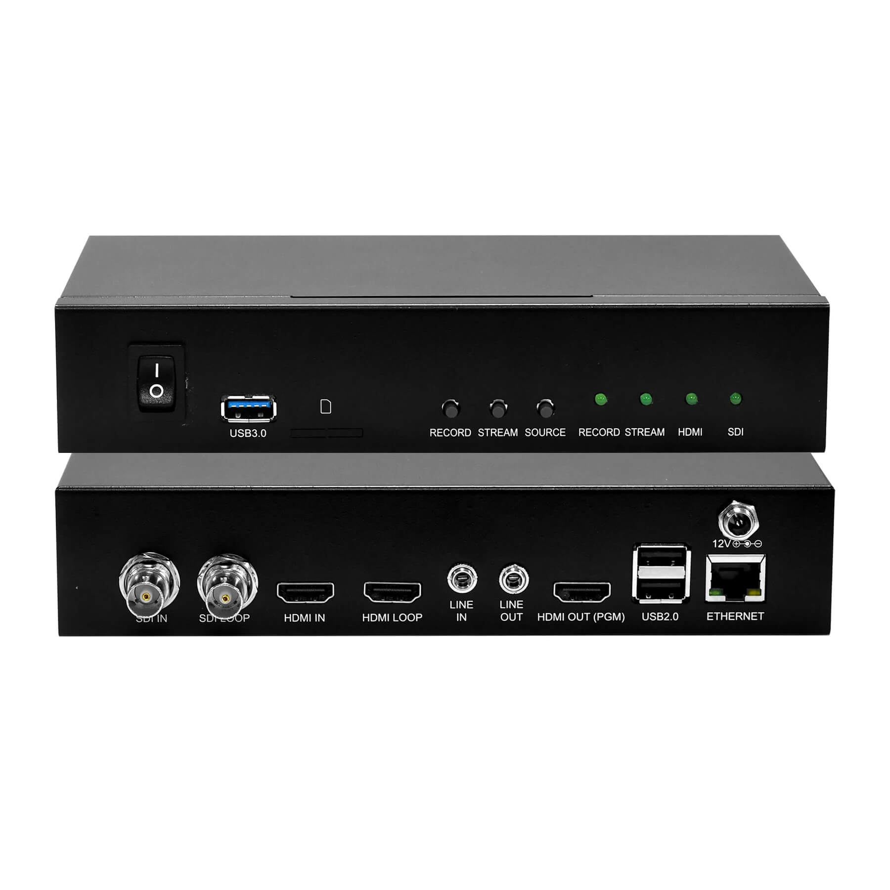 DVDO StreamRec-1 - Full HD Single Channel HDMI/SDI Streamer Recorder, stacked
