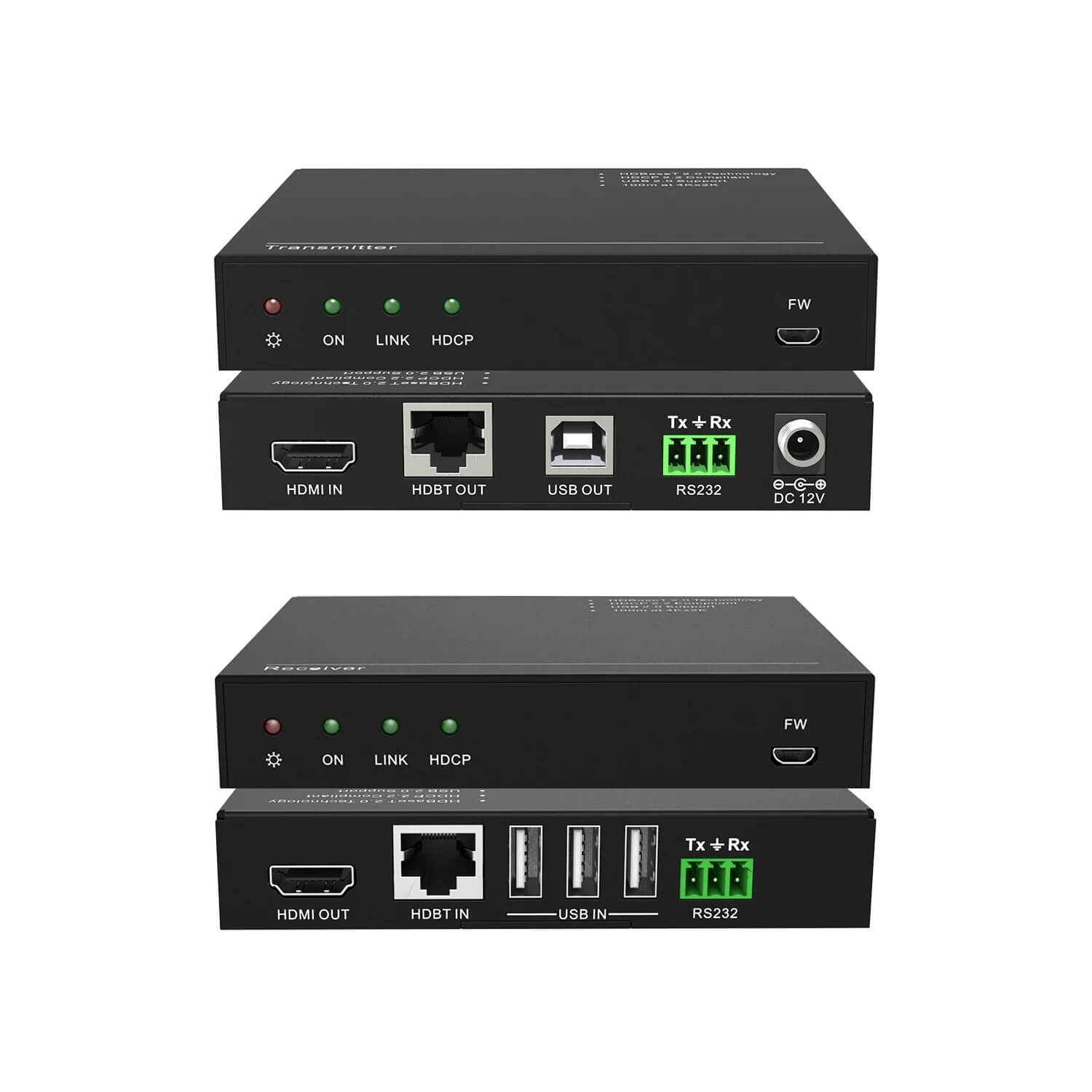 DVDO Xtend-HDMI-USB - 4K HDMI over HDBaseT Extender Set with USB, 100m