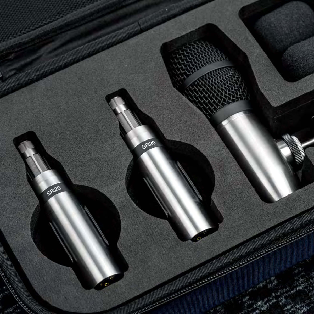 Earthworks DK3 Drumeo Edition - 3-Piece Drum Microphone Kit, closeup