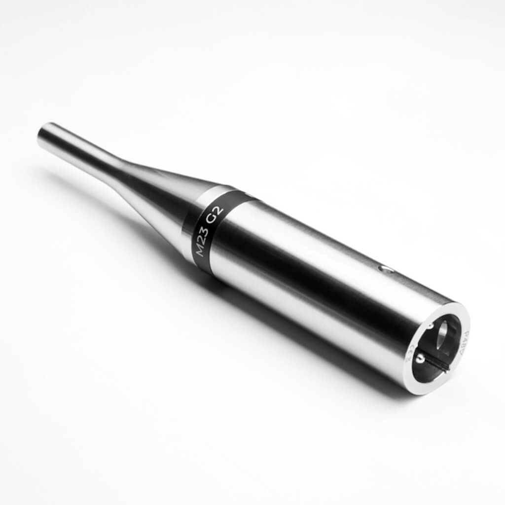 Earthworks M23 G2 - 23kHz Measurement Microphone, angled