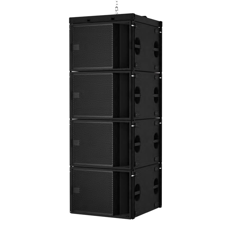 4x EAW NT119S - Newport Series, 19-inch Powered Subwoofers, flown