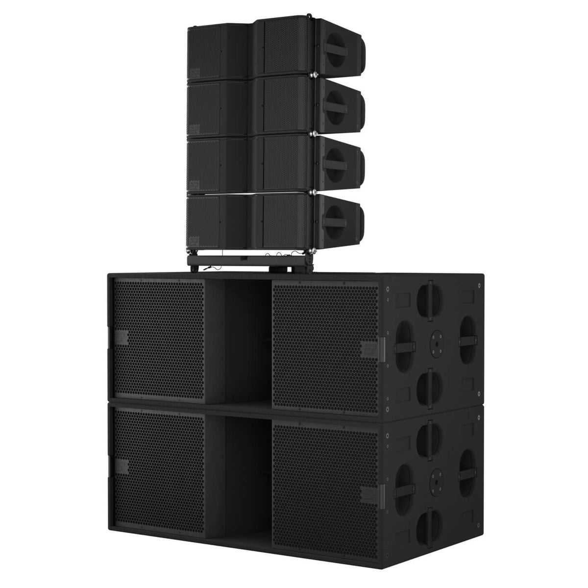 4x EAW NT206L on 2x NT219S, ground stack