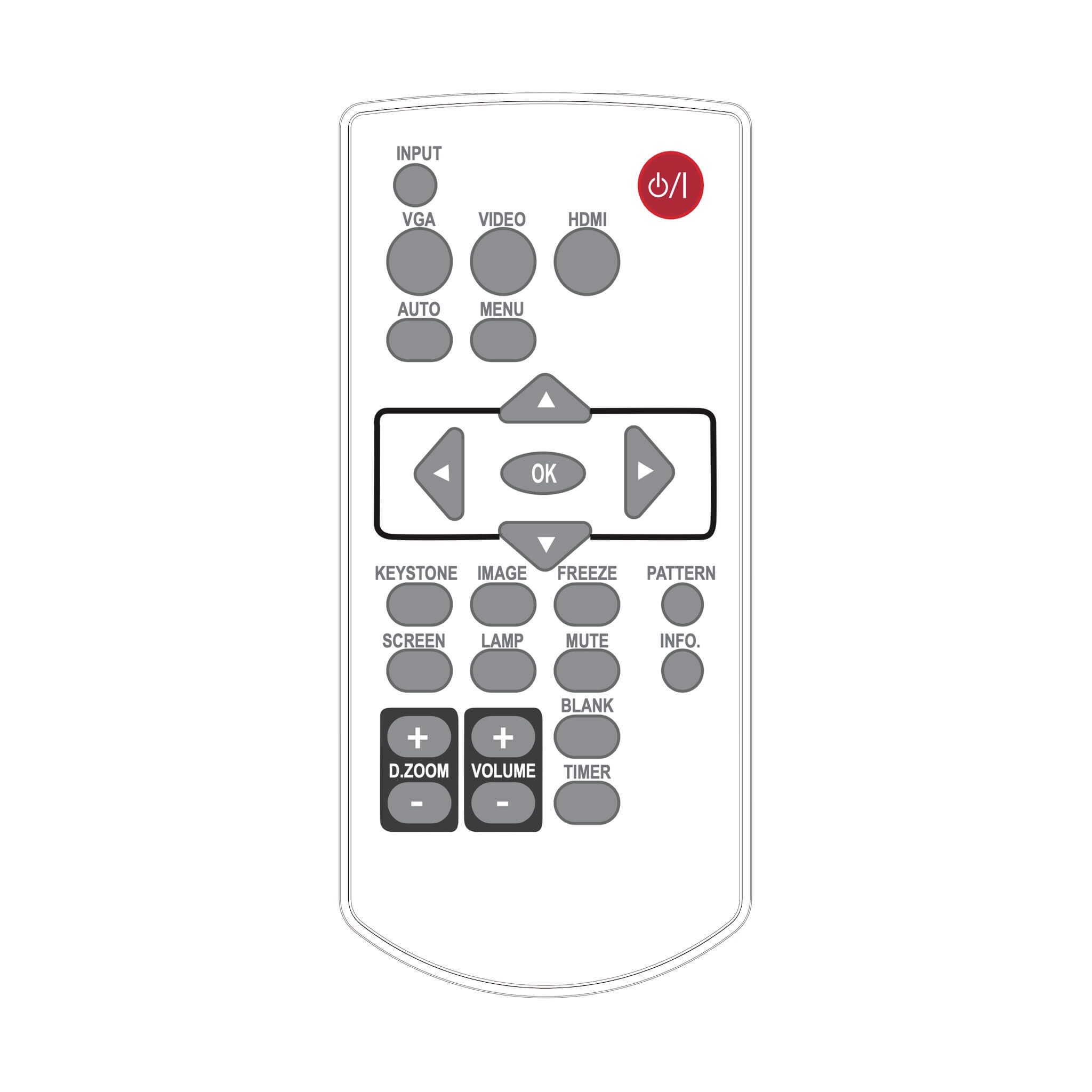 Eiki Laser Projector remote control