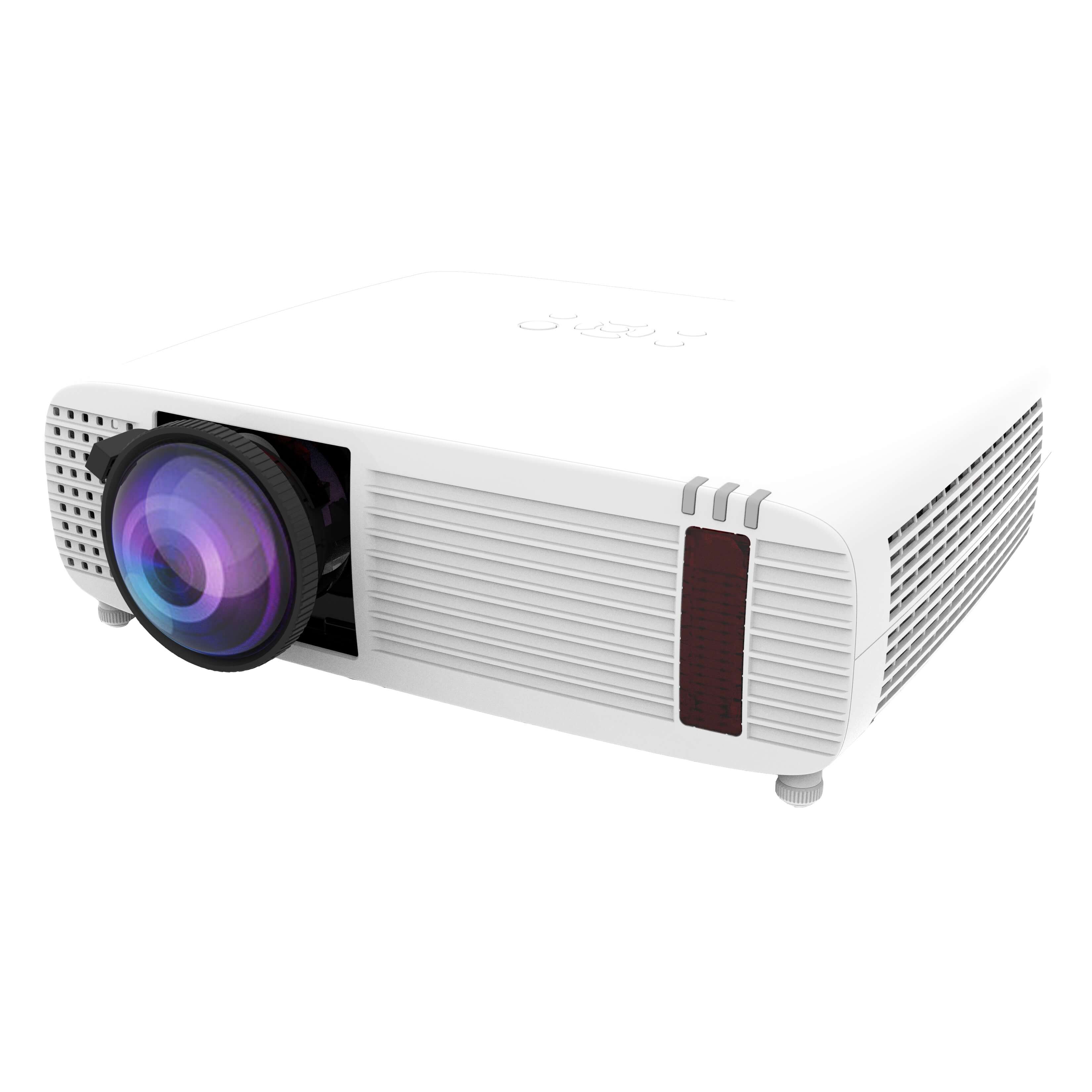 Eiki C602S - 3LCD WUXGA Short Throw Laser Projector, angle