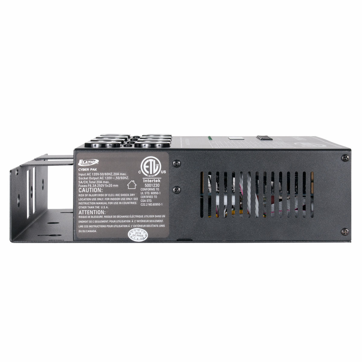 Elation Cyber Pak - 4-Channel Dimmer/Relay/MIDI Pack