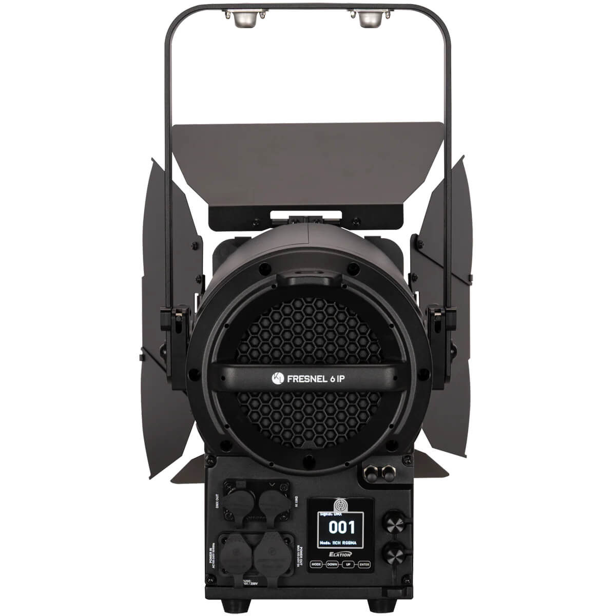 Elation KL Fresnel 6 IP - 250W RGBMA 6-in Fixture with Motorized Zoom, rear