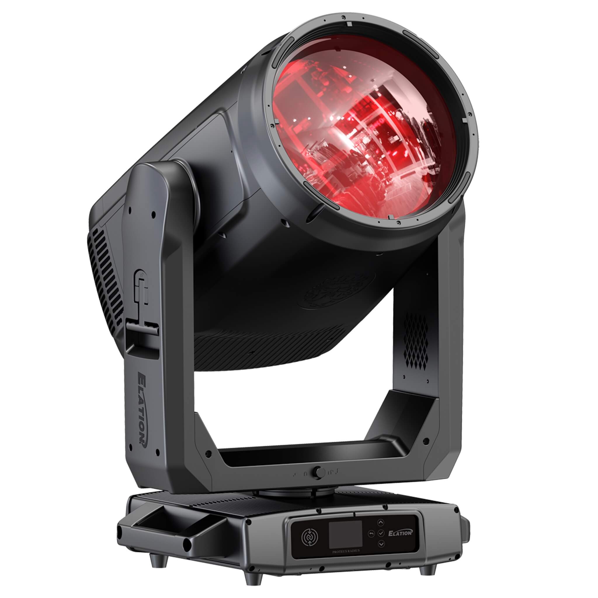 Elation Proteus Atlas - 500W Solid State Beam FX Fixture, angle