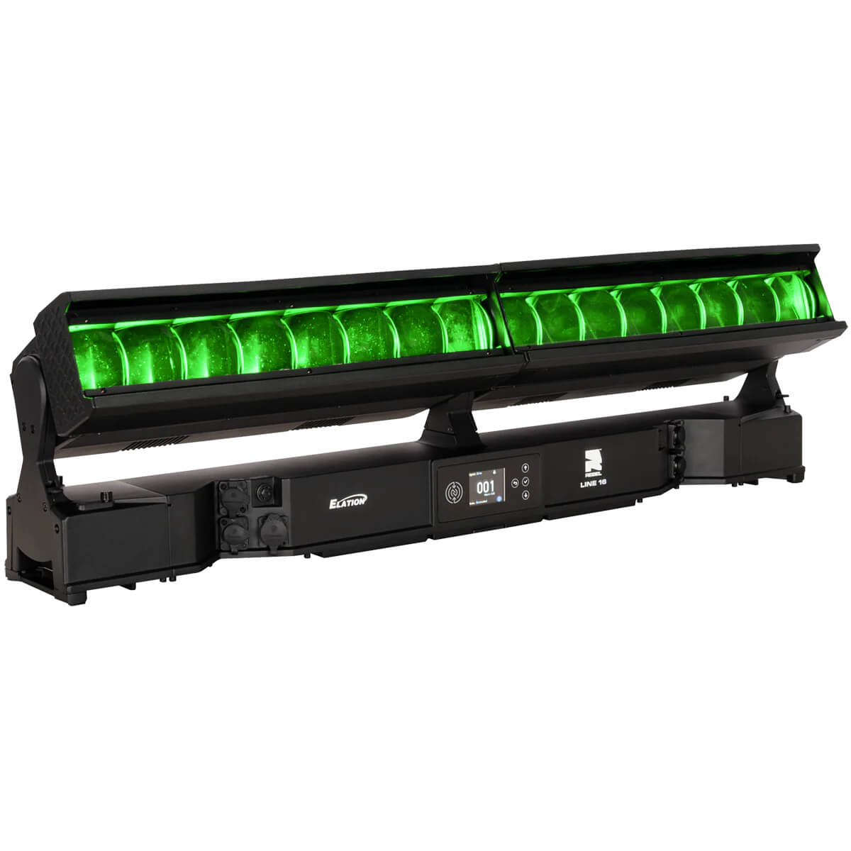 Elation Rebel Line 16 - 16x60W RGBL LED Tilt FX Fixture, green