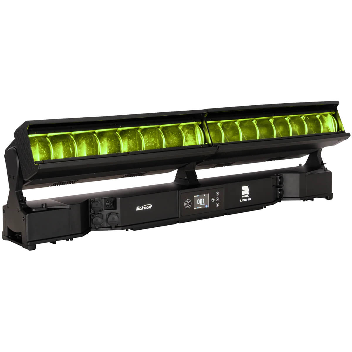 Elation Rebel Line 16 - 16x60W RGBL LED Tilt FX Fixture, lime