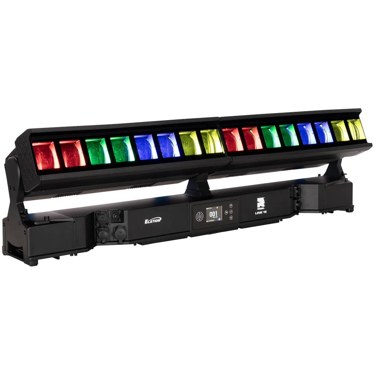 Elation Rebel Line 16 - 16x60W RGBL LED Tilt FX Fixture, grid