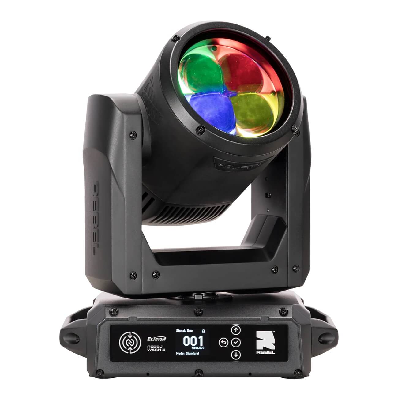Elation REBEL Wash 4 - 4x60W RGBL Wash Fixture, RGBL