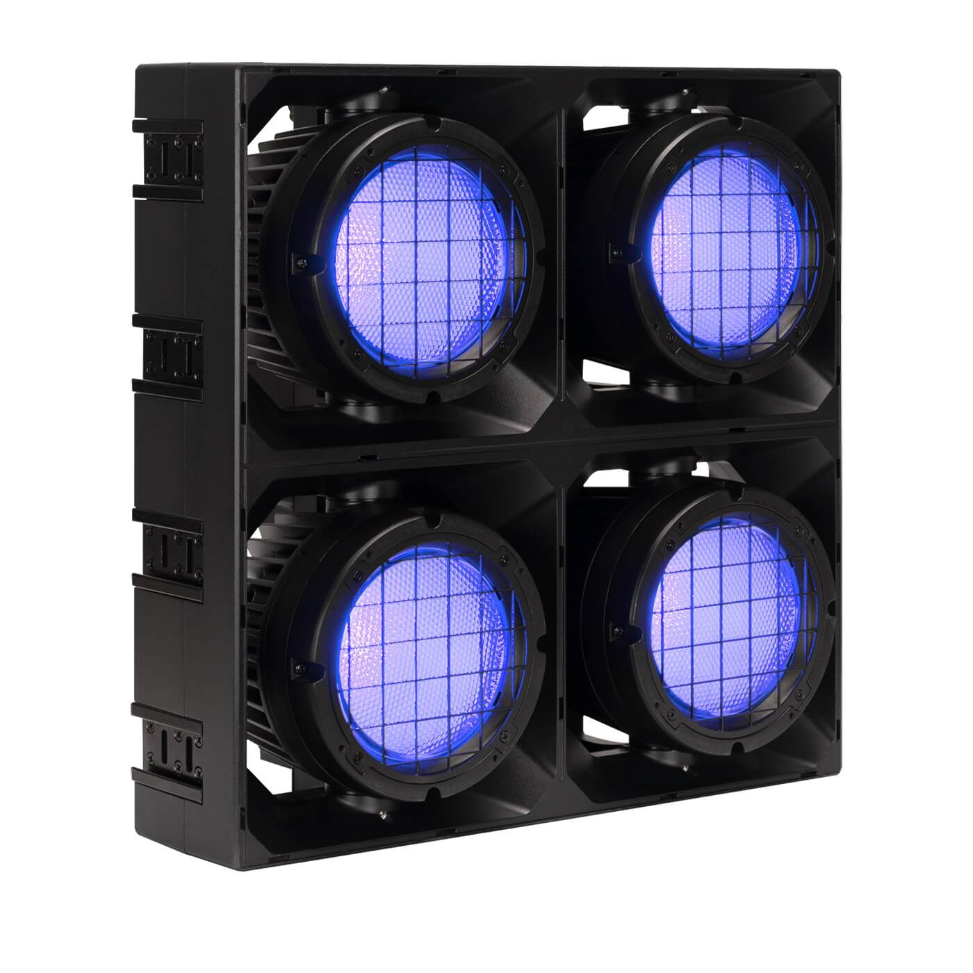 Elation SŌL IV Blinder - 4x 350W RGBLAW LED Modular Blinder, blue