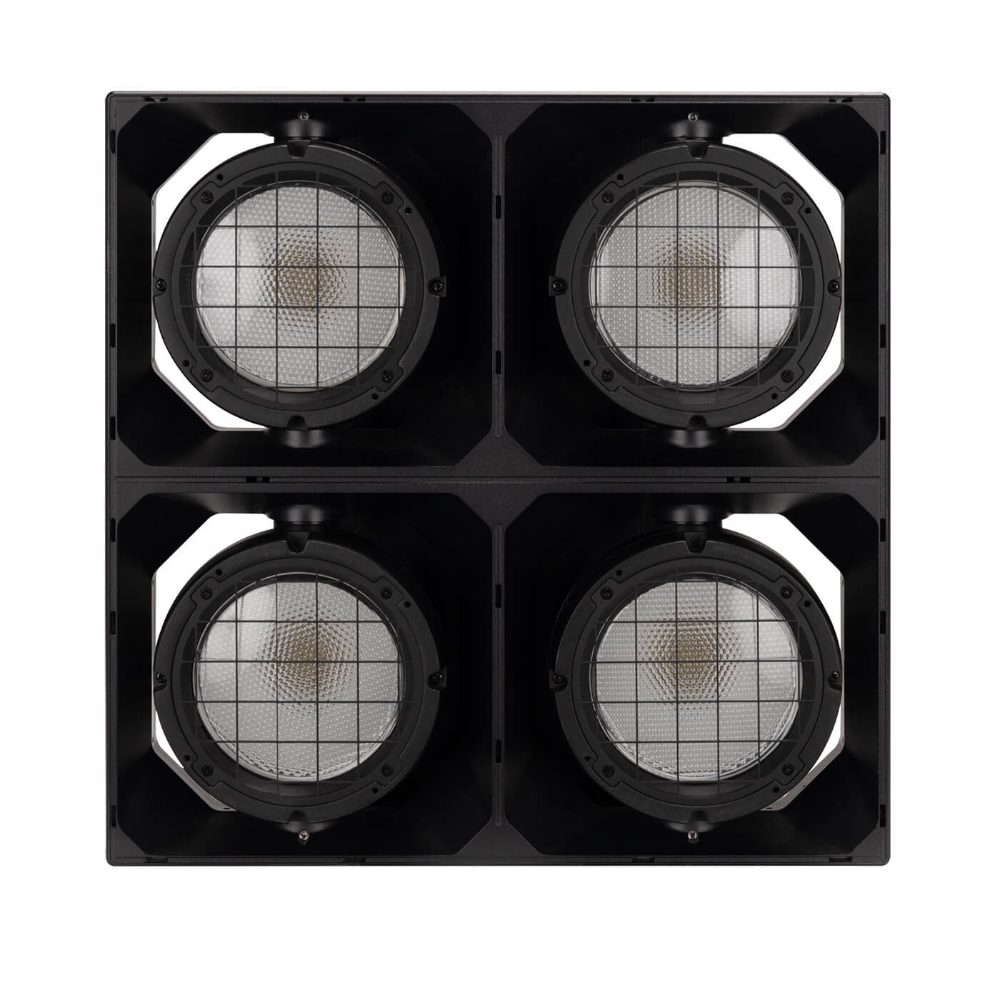 Elation SŌL IV Blinder - 4x 350W RGBLAW LED Modular Blinder, front