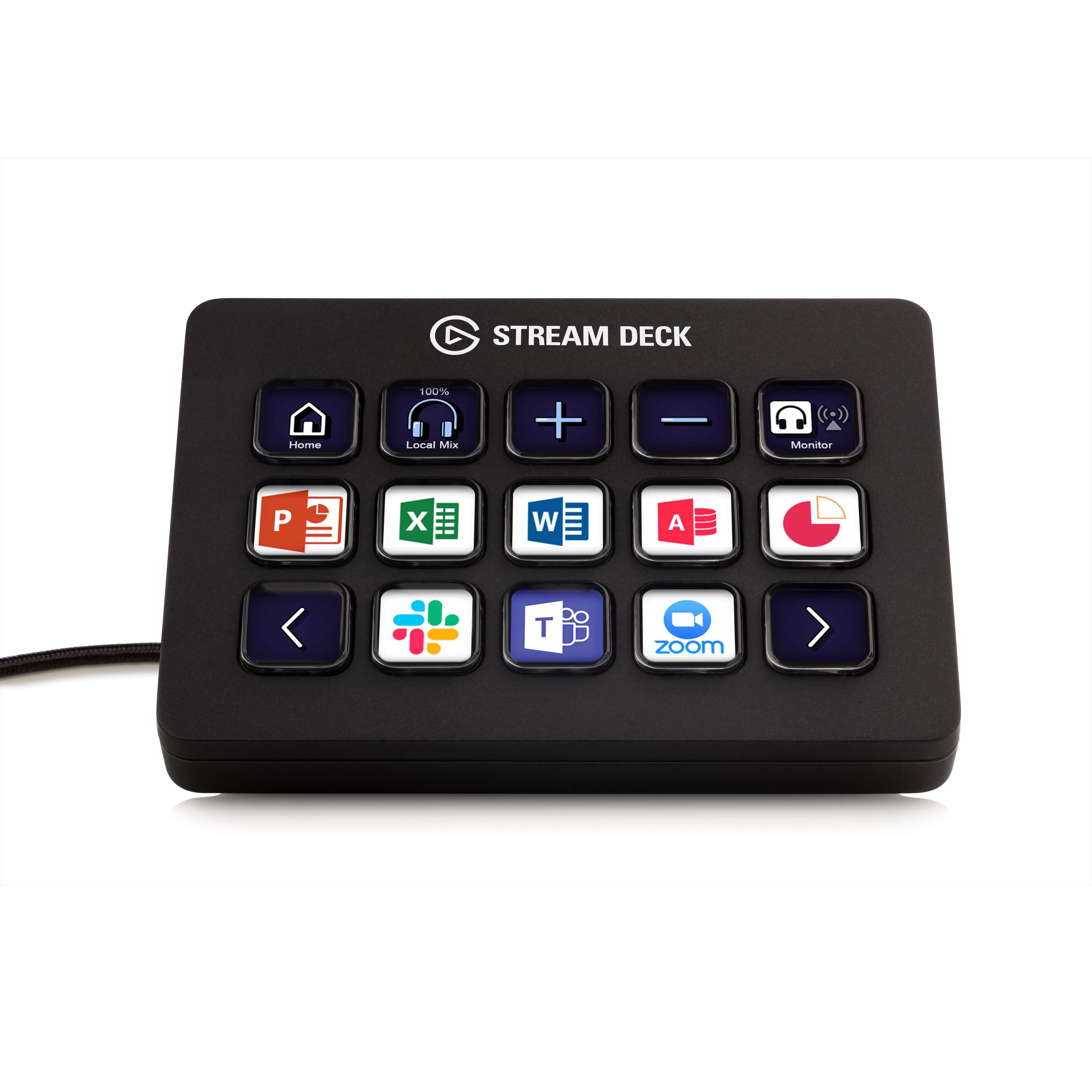 Elgato Stream Deck - 15-Key Tactile Control Pad, front 1