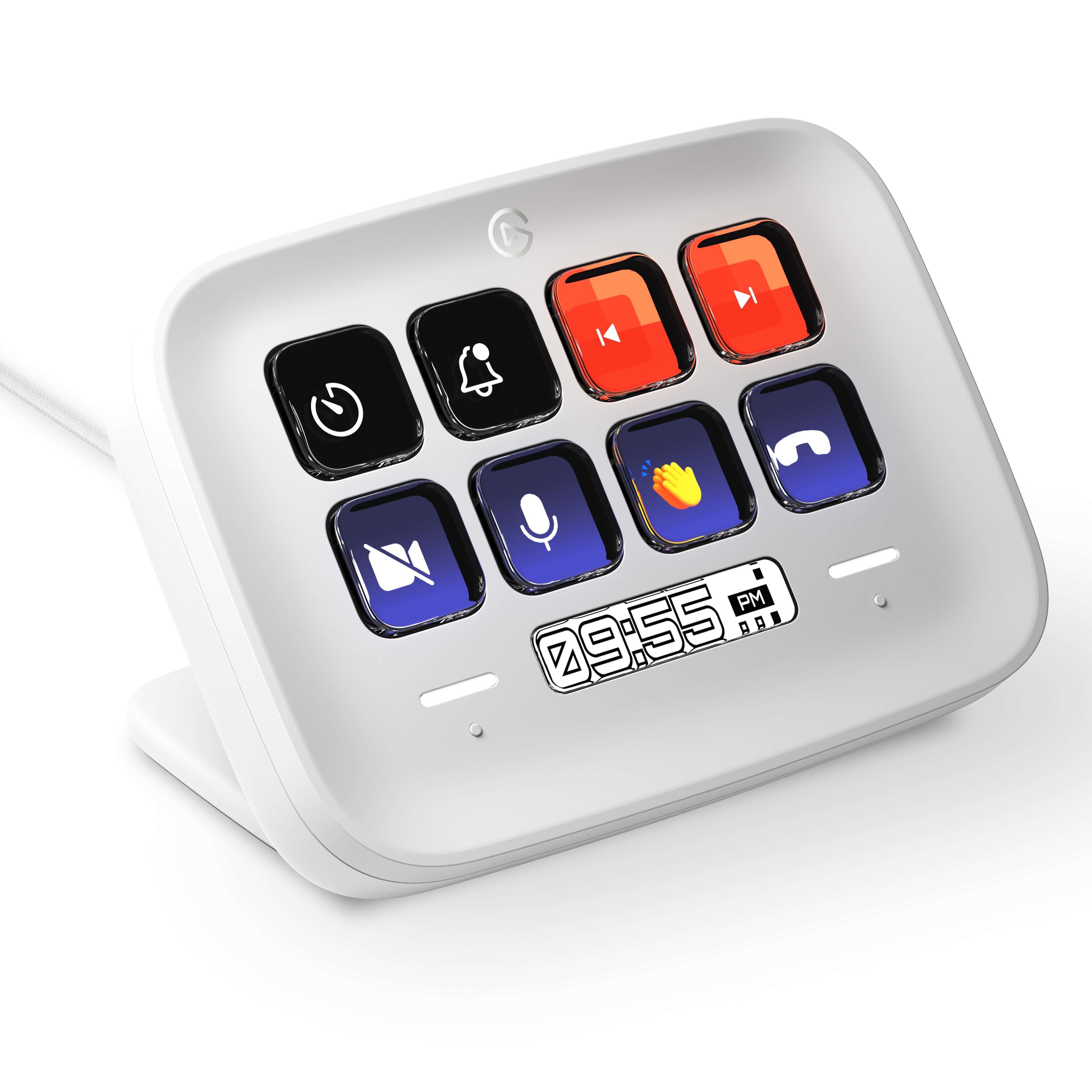 Elgato Stream Deck Neo – 8-Key Productivity Controller, angle 2
