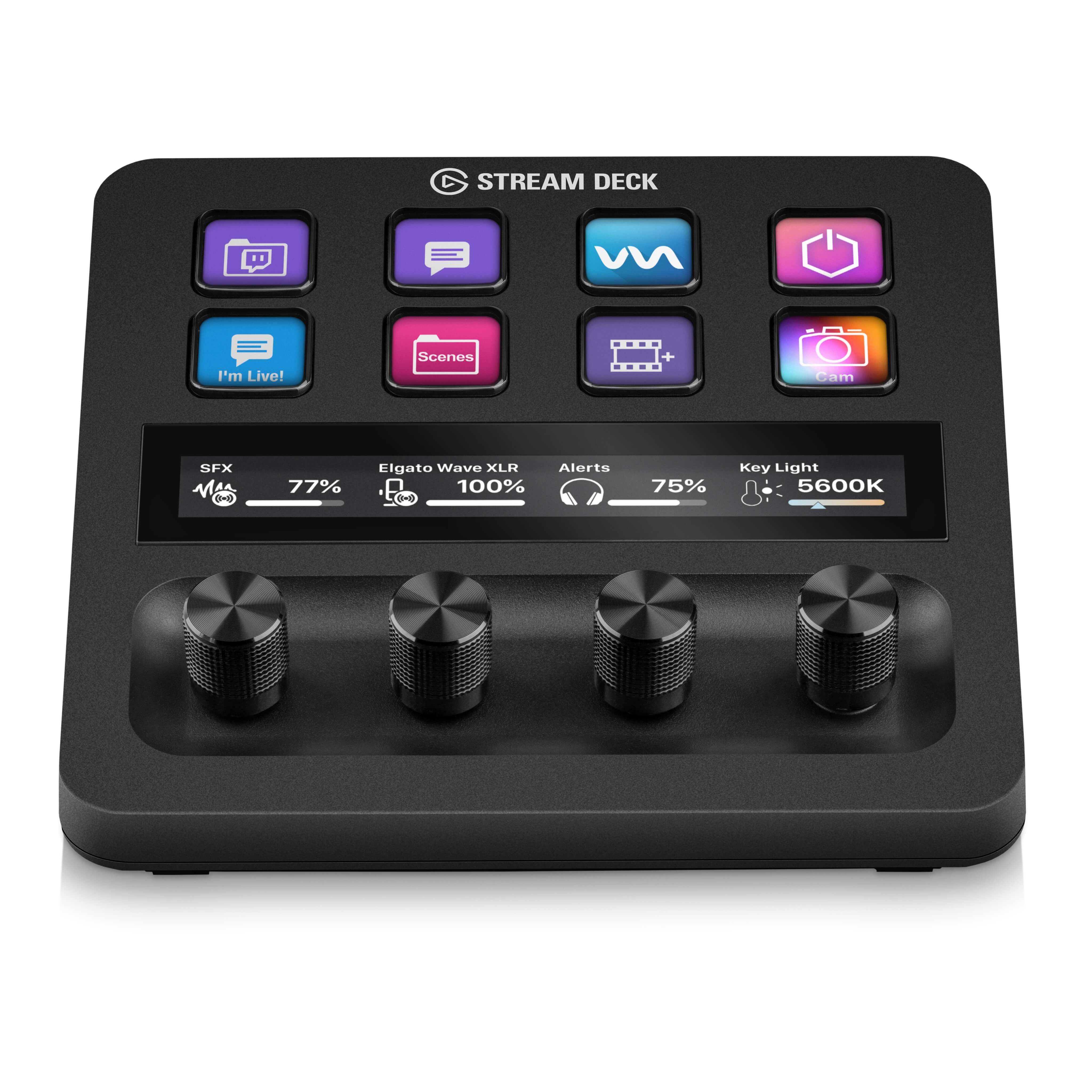 Elgato Stream Deck Plus - Customizable Control Console, front 2