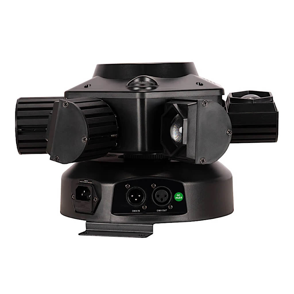 Eliminator Lighting CenterDroid - RGBW LED + Laser Effects Fixture, DMX in/out
