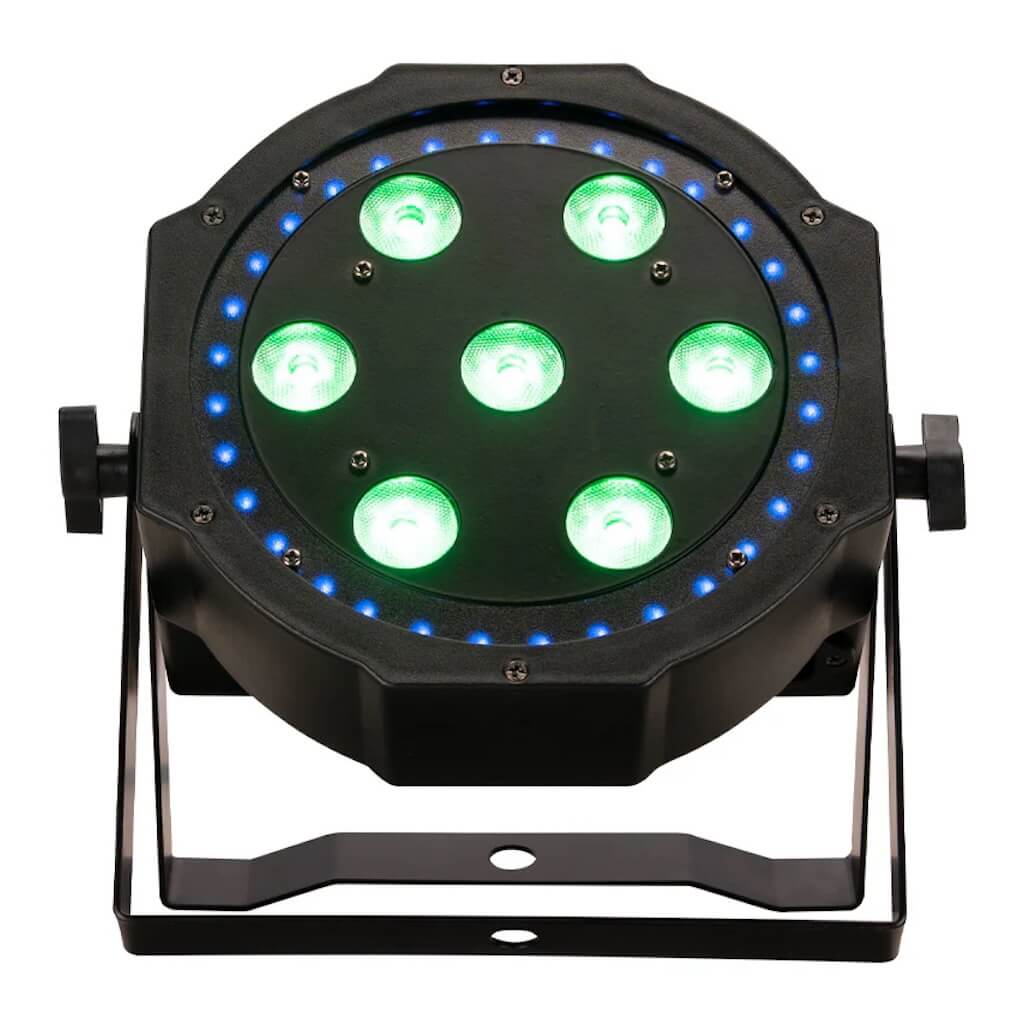 Eliminator Lighting LP 8R - RGBW LED Wash Fixture with FX Outer Ring, front
