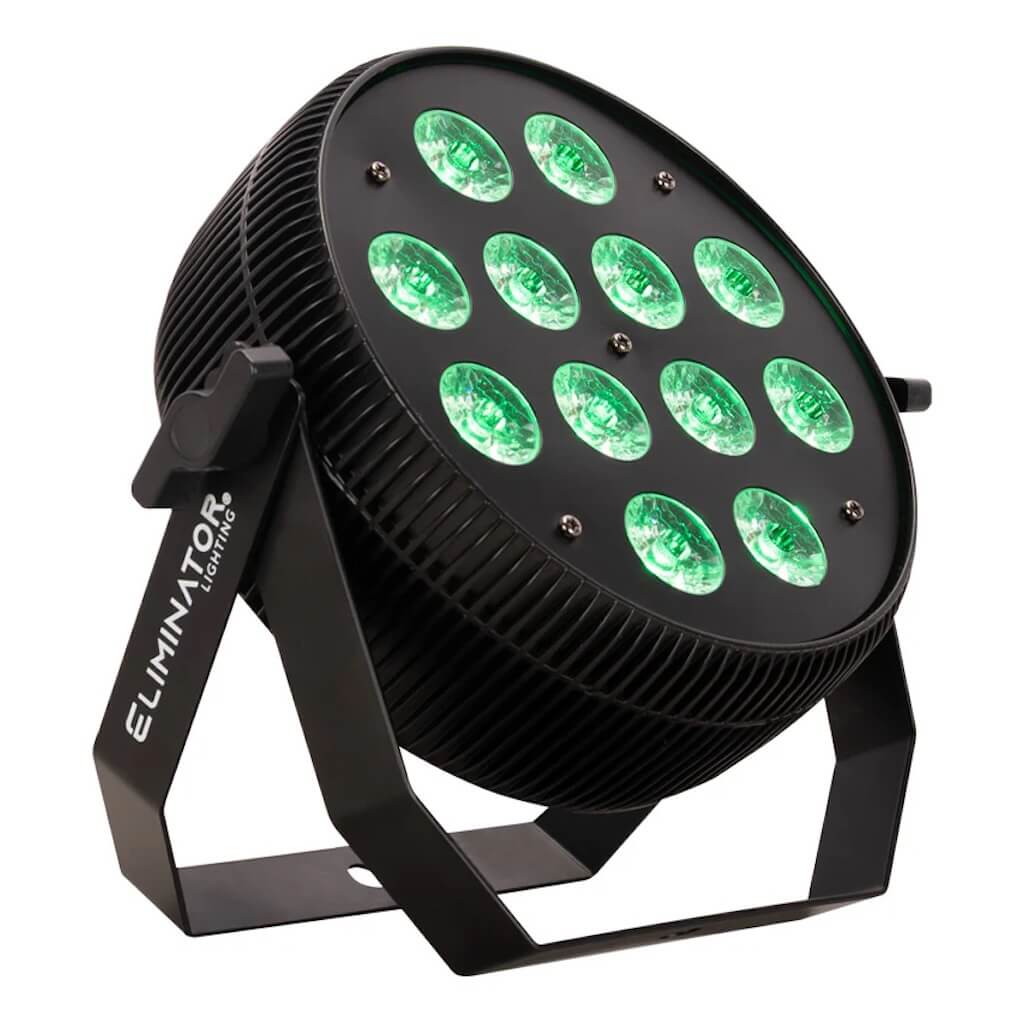 Eliminator Lighting LP Hex 12 Plus - RGBWA+UV LED Par Wash Fixture, angle right