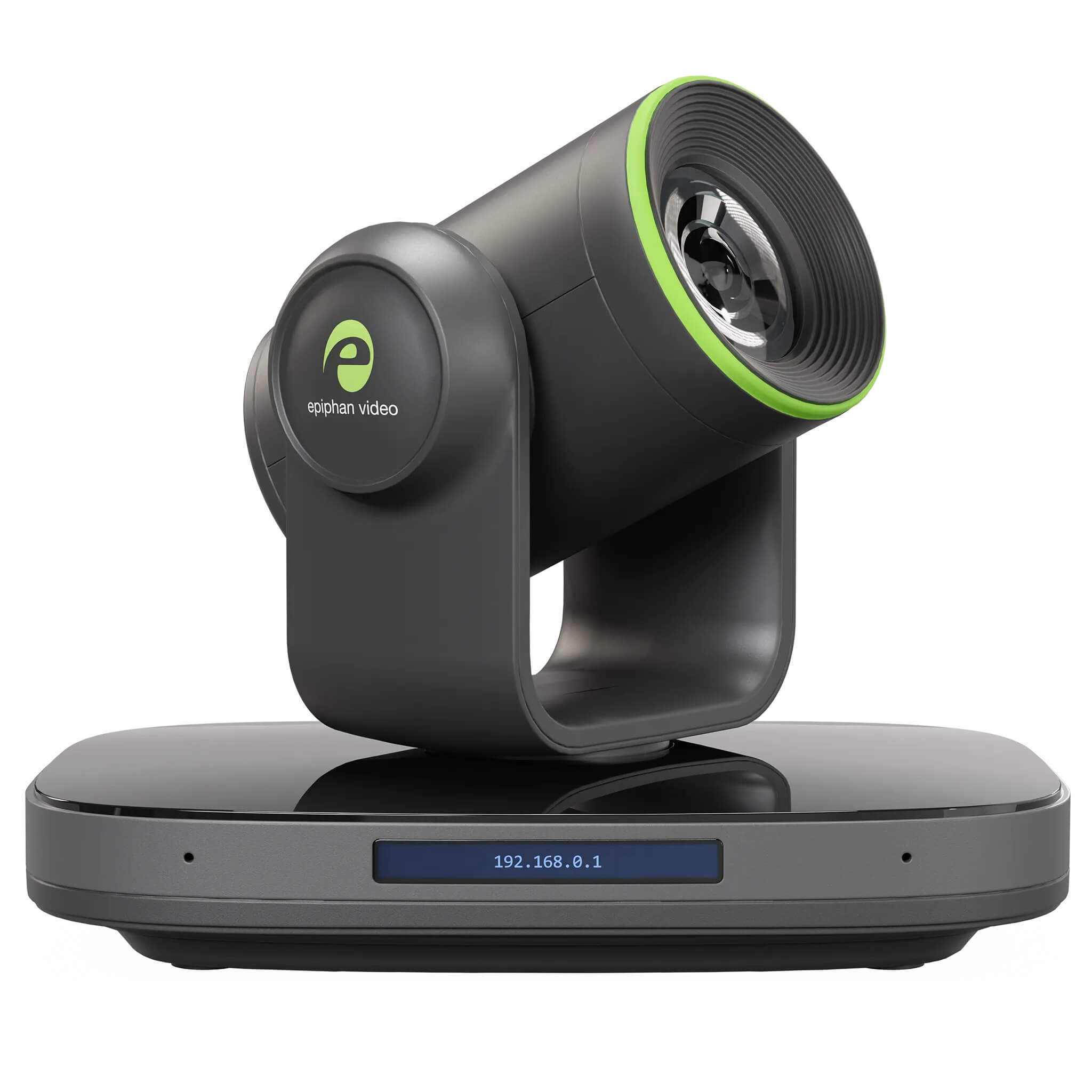 Epiphan EC20 - 4K AI Tracking PTZ Camera with 20x Optical Zoom, front up