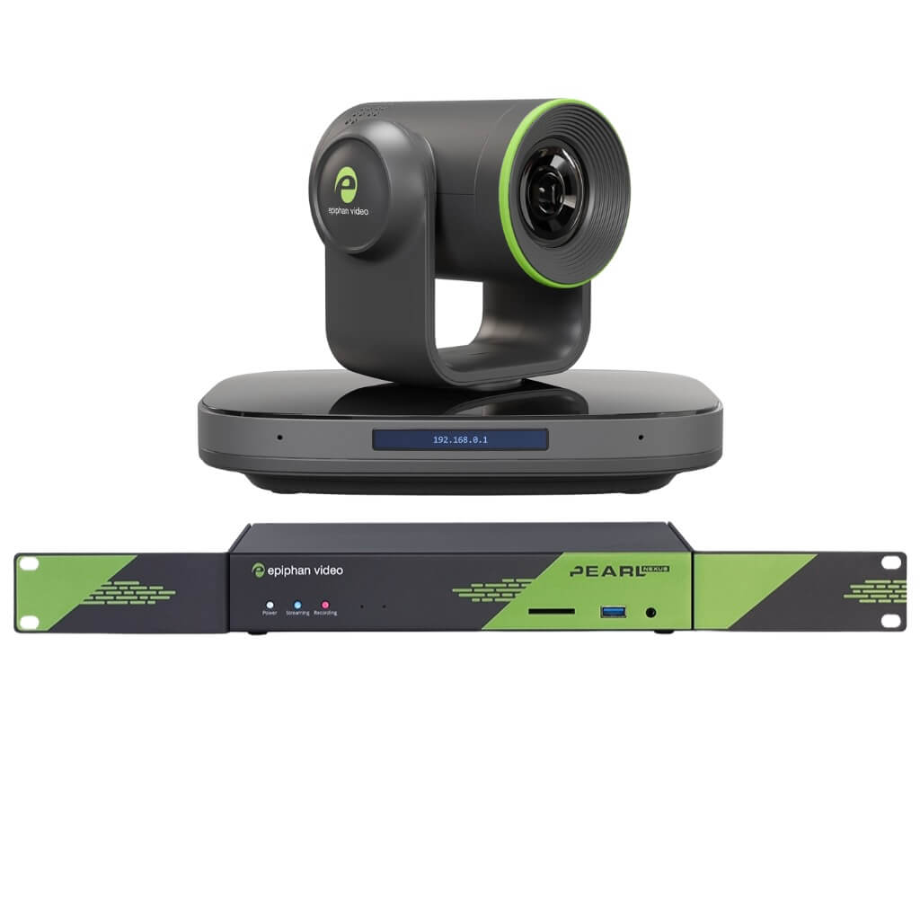 Epiphan ESP1904 Lecture Capture Bundle with a Pearl Nexus hardware encoder and one EC20 PTZ camera