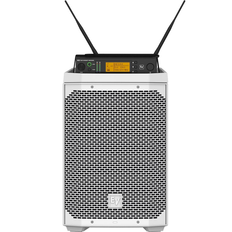 Electro-Voice EVERSE 8 - Weatherized Battery-Powered Loudspeaker, front, shown with optional wireless