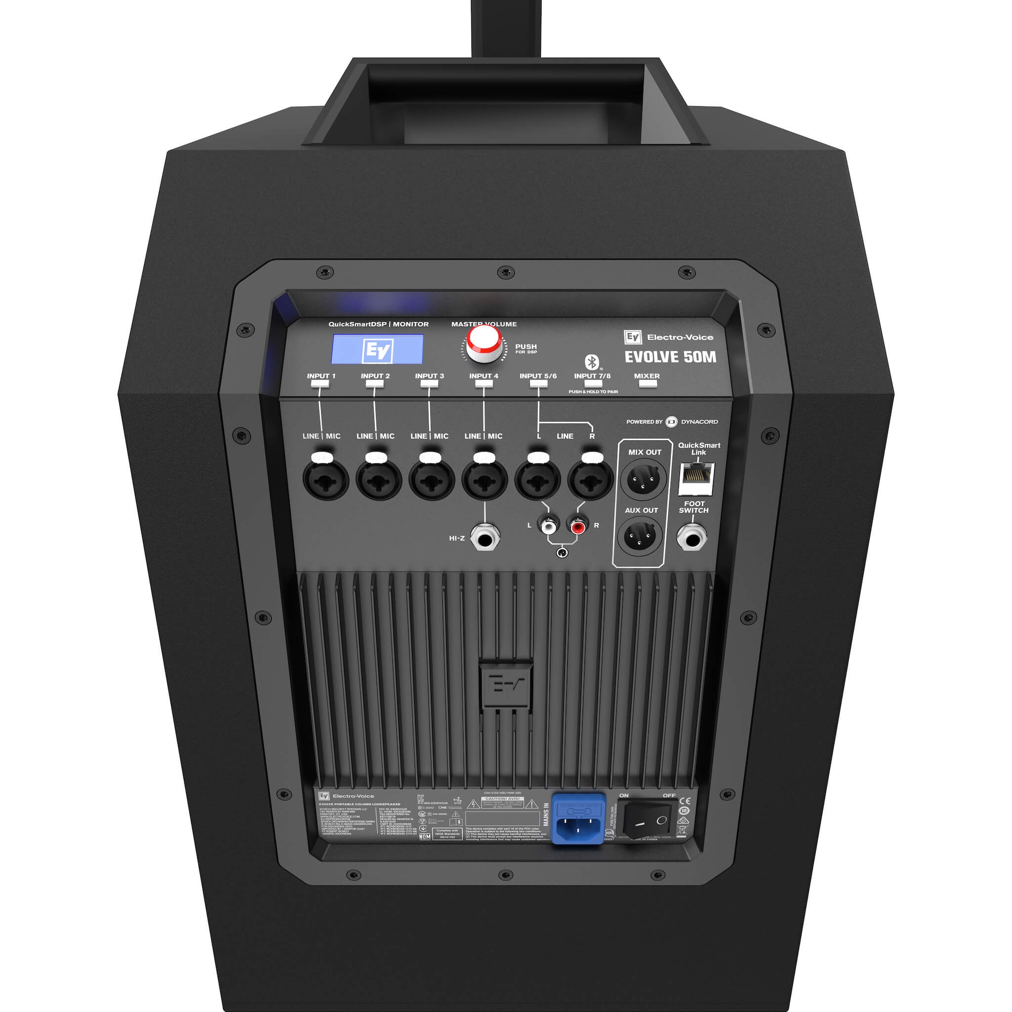 Electro-Voice EVOLVE 50M - Portable Column System, rear top black