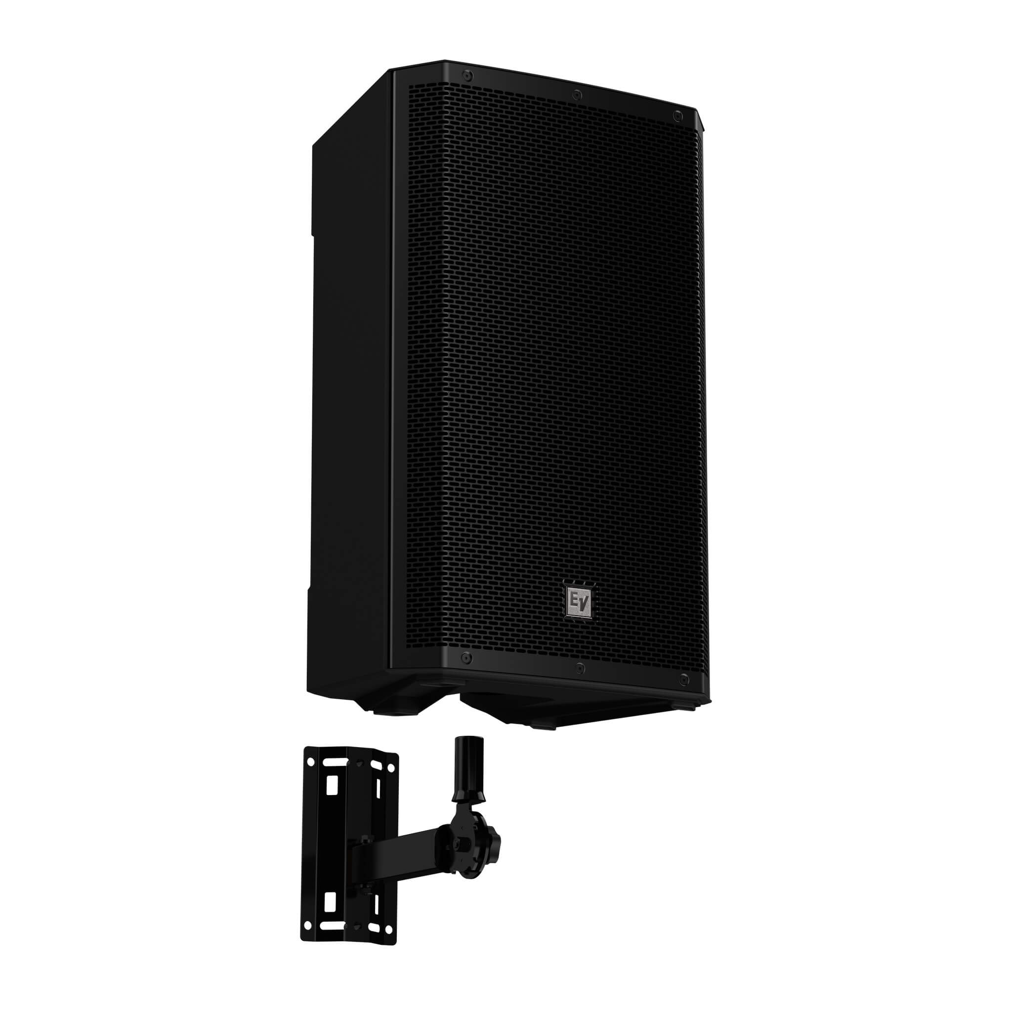 Electro-Voice BRKT-POLE-L - Wall Mount Bracket, shown with ZLX 15 G2 separated