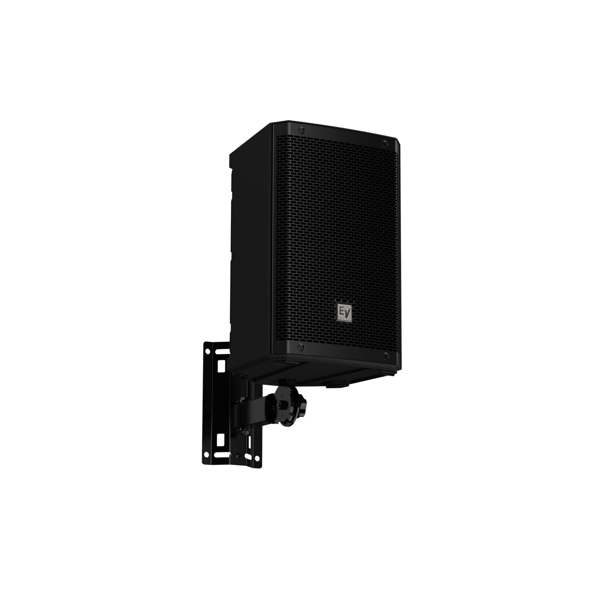 Electro-Voice BRKT-POLE-S - Wall Mount Bracket shown with ZLX 8 G2 assembled