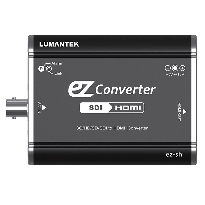 Lumantek ez-SH ez-Converter 3G/HD/SD-SDI to HDMI Video Converter, front