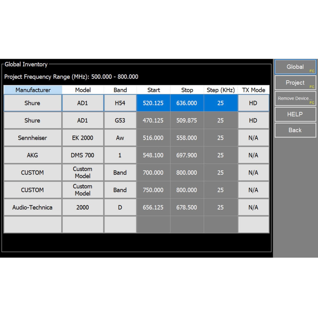 Rf Inventory RF Venue RF Explorer Pro - Advanced Touchscreen RF Spectrum Analyzer