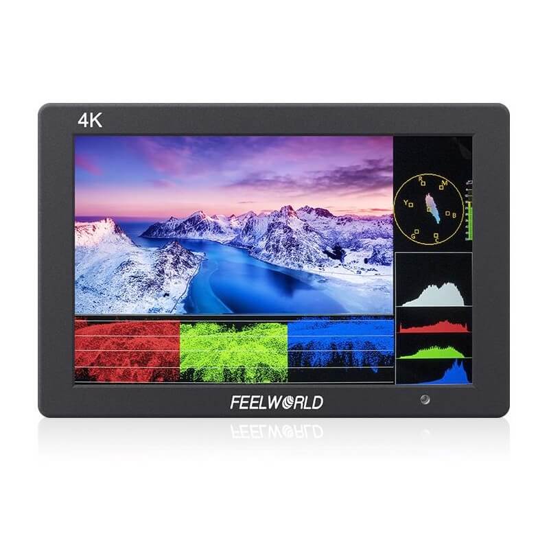 Feelworld T7 PLUS V2 - 7" HDMI On-Camera Field Monitor, front