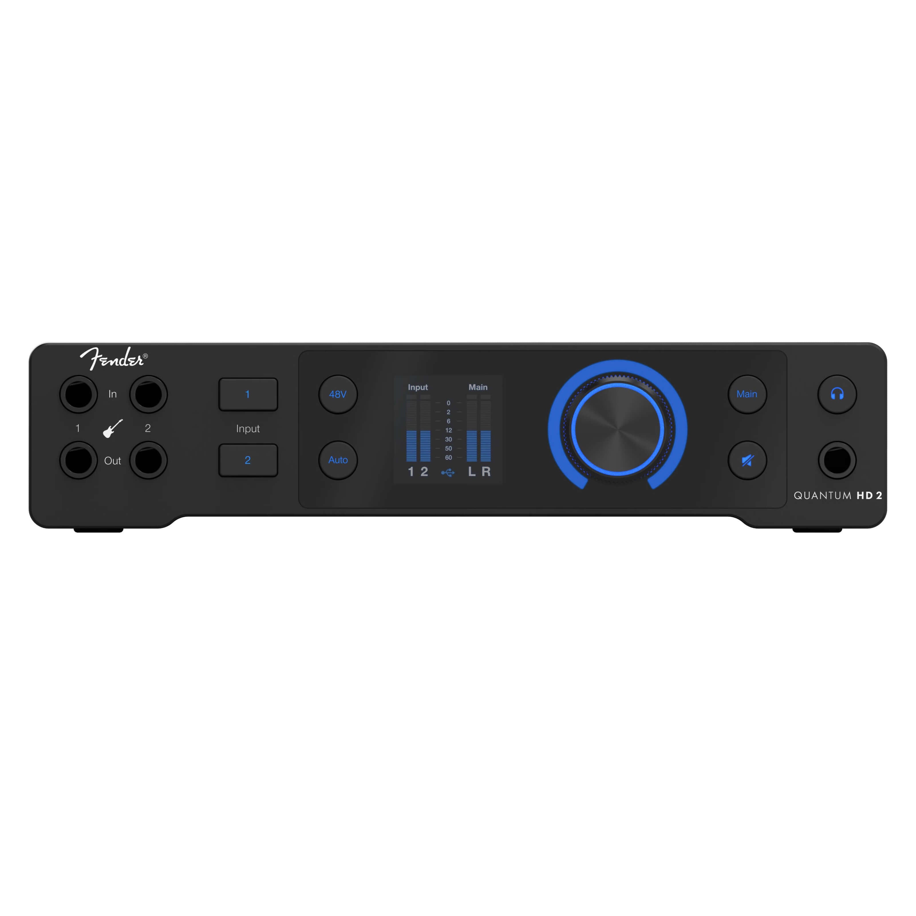 Fender Quantum HD 2 - 20x24 USB-C Audio Interface, front