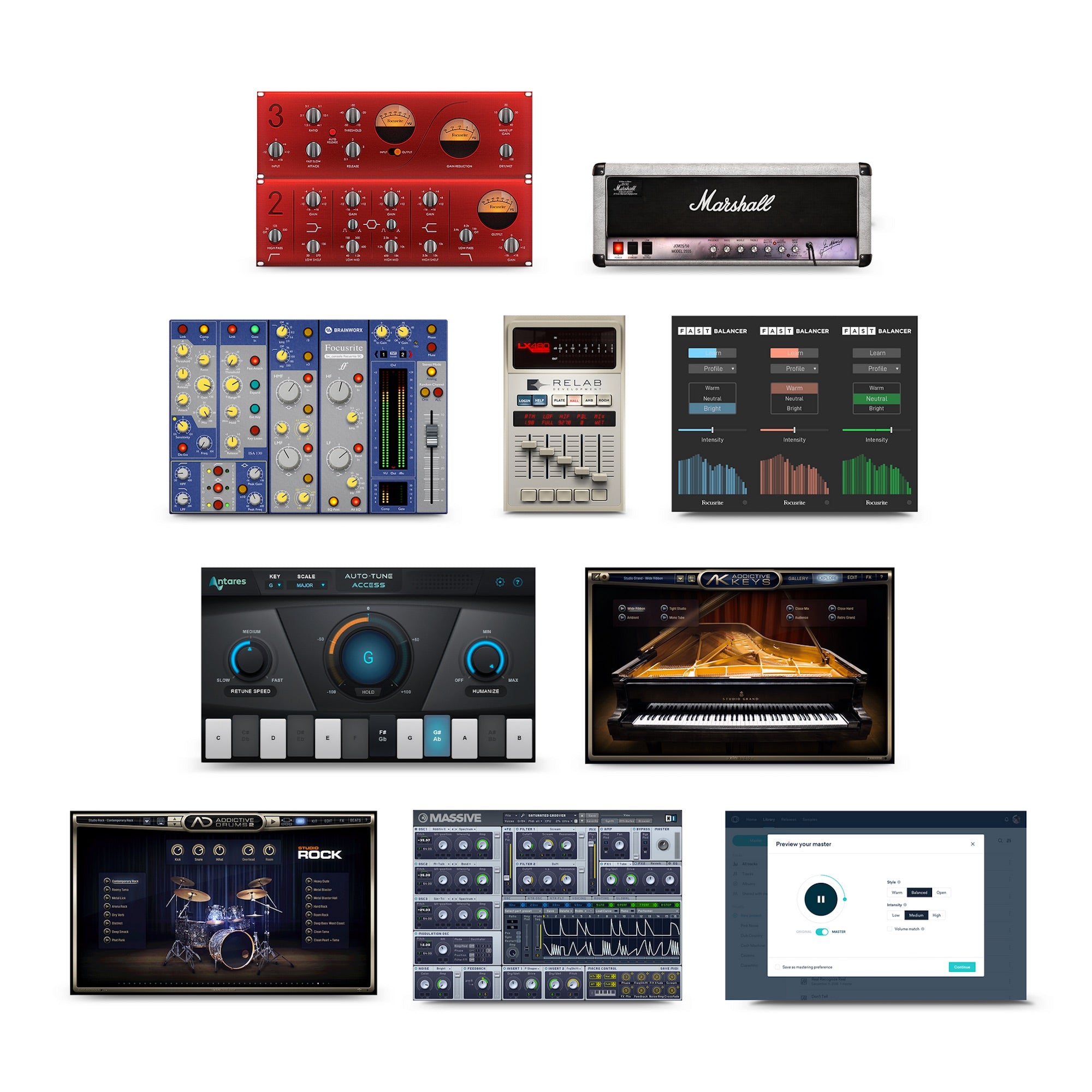 Focusrite Clarett+ OctoPre - 8-in/8-out ADAT Preamp