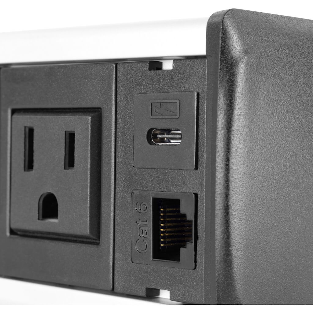 FSR SS-USB-C-CHRG - USB-C Charging Port Snap-in Module, installed