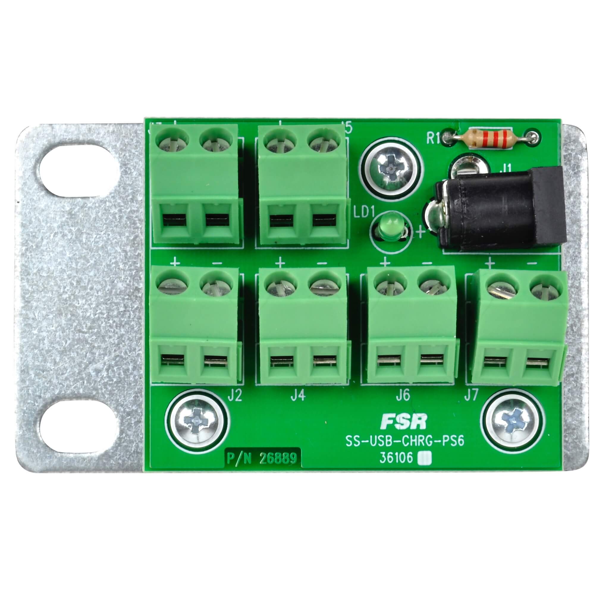 FSR SS-USB-CHRG-PS6 - Remote 6-port USB Power Distribution Module