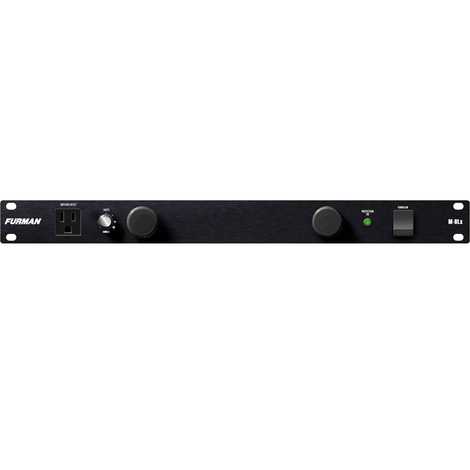 Furman M-8Lx - 15A Power Conditioner with Lights, front