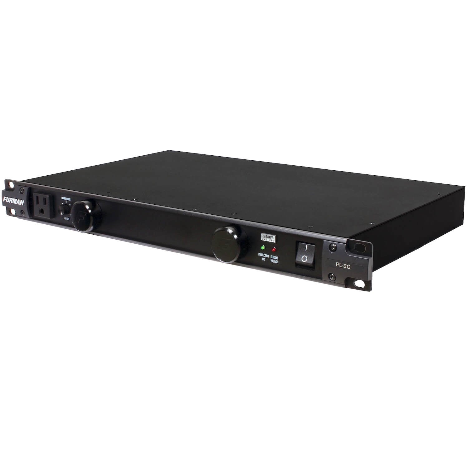Furman PL-8C - 15A Power Conditioner with Lights, angle