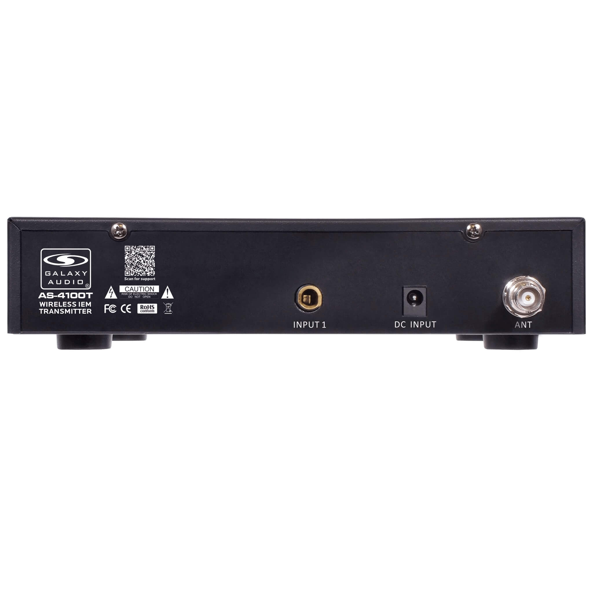 Galaxy Audio AS-4100T - Wireless Transmitter, rear