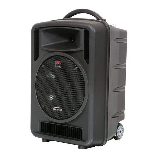 Galaxy Audio TV10 - Traveler 10 Battery Powered Portable PA System, front left