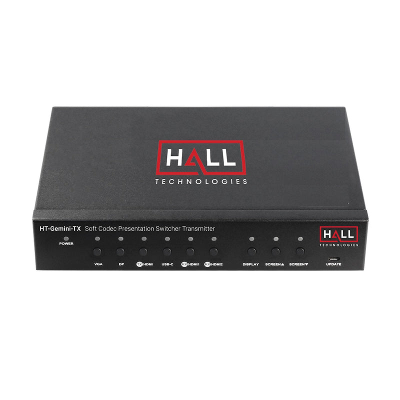 Hall Technologies HT-GEMINI-TX - Soft Codec Presentation Switcher Transmitter, front