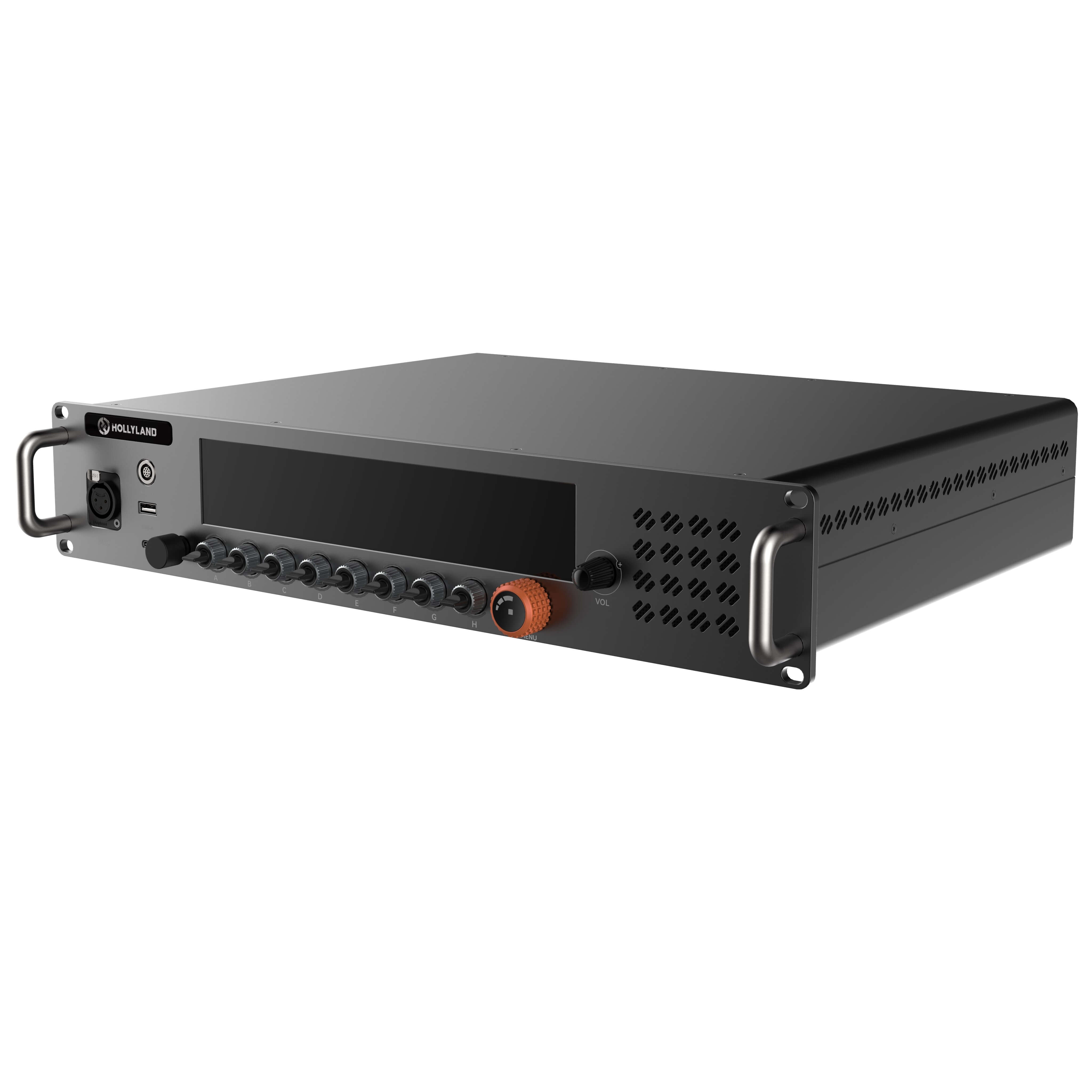 Hollyland GEO-CENTRAL-STATION - Solidcom H1 Base Station with Dante, angle front