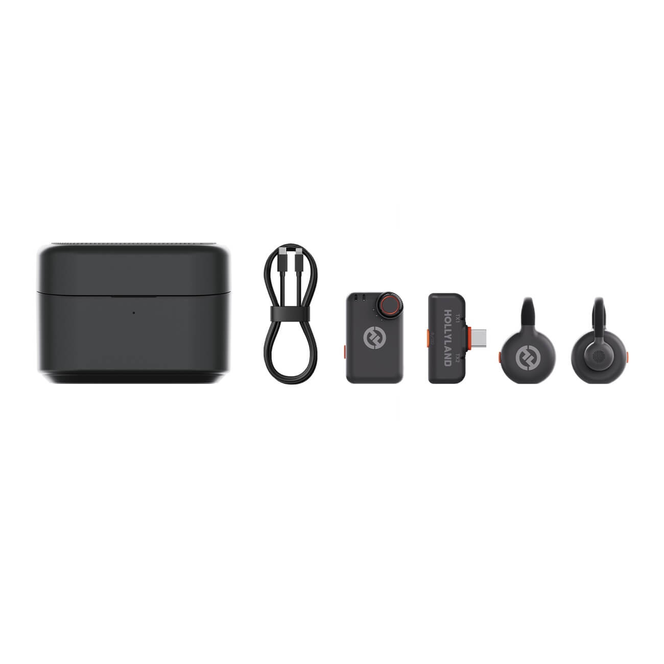 Hollyland LARK M2S Combo wireless lavalier microphone system, lineup