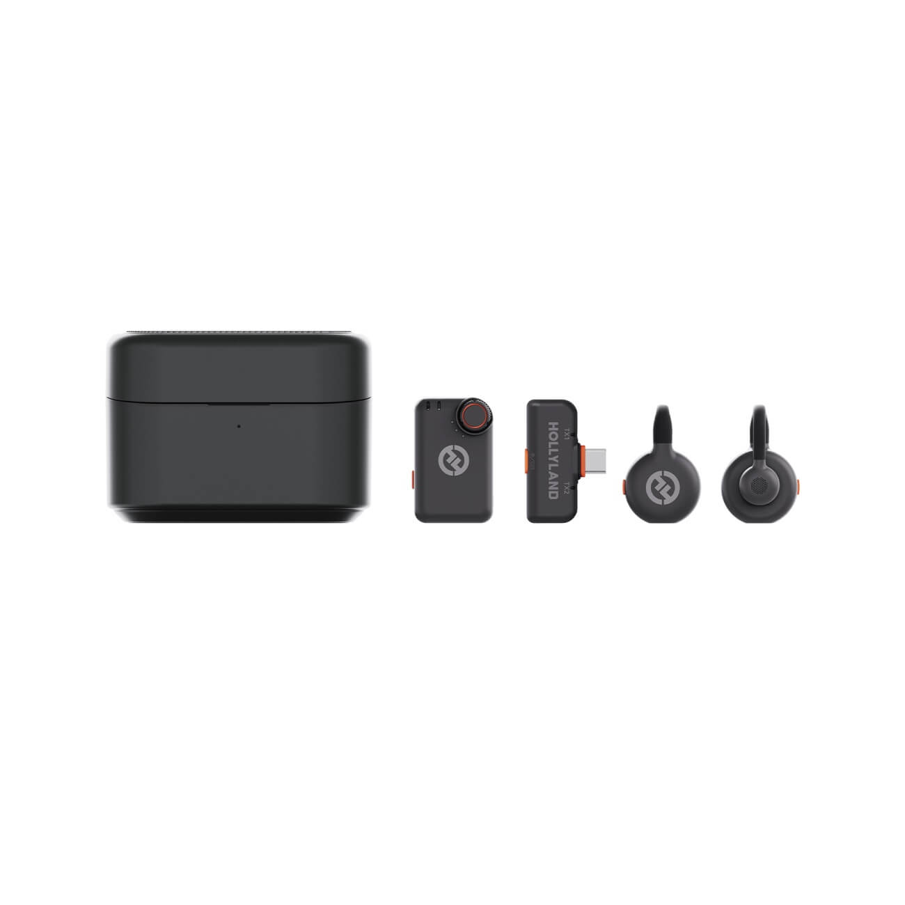 Hollyland LARK M2S Mini Combo - Wireless Lavalier Microphone System