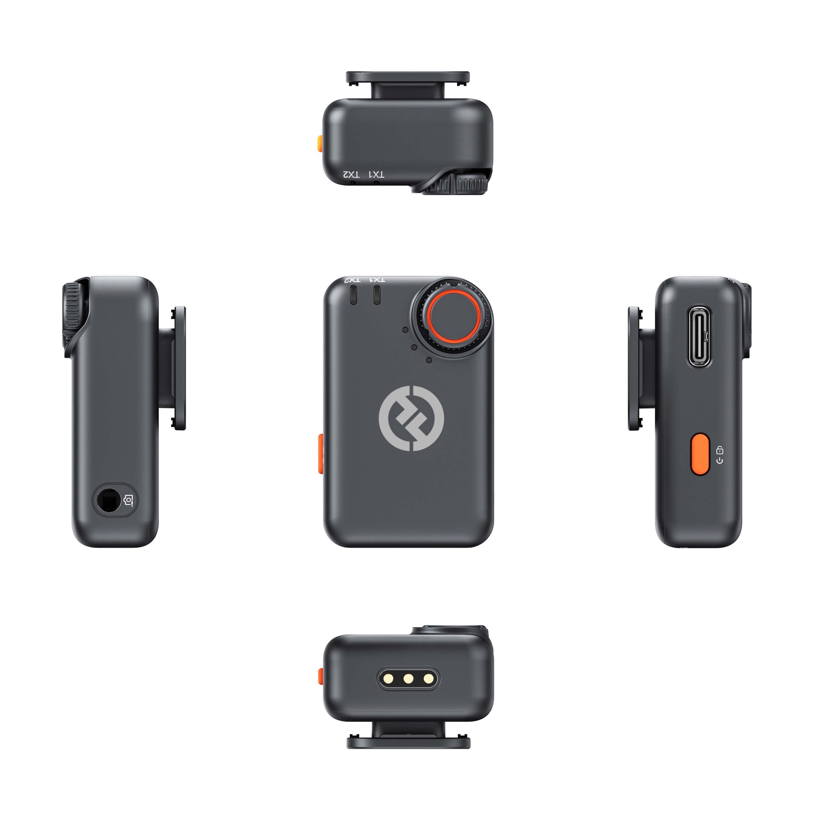 Hollyland LARK M2S Combo - Wireless Lavalier Microphone System