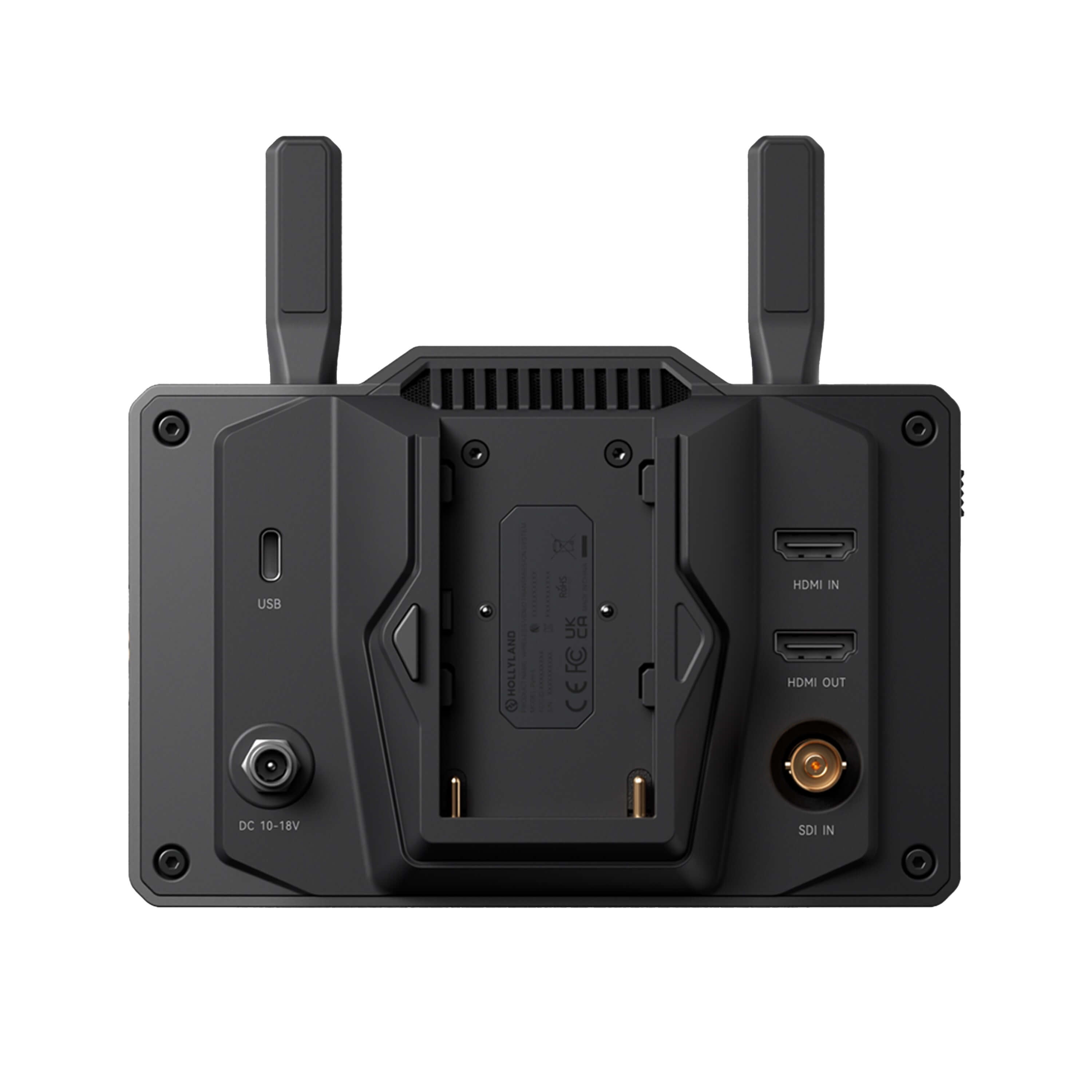 Hollyland Pyro 5 - 5.5-inch Wireless Transceiving Monitor, rear