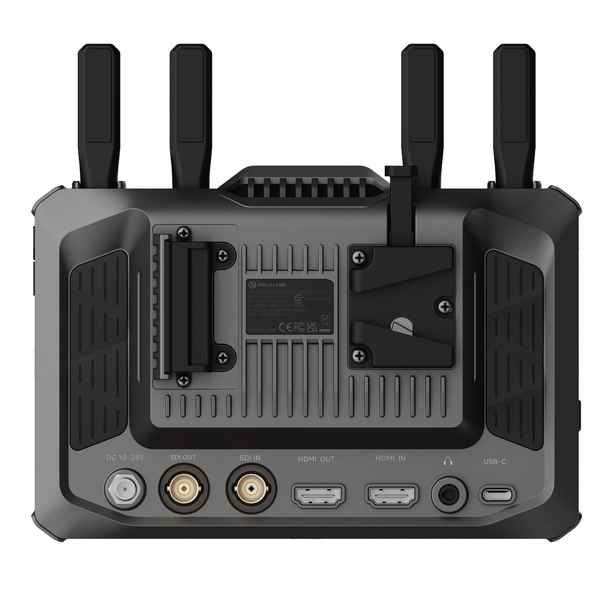 Hollyland Pyro 7 Ultra - 7-inch Wireless Transceiving Monitor, rear