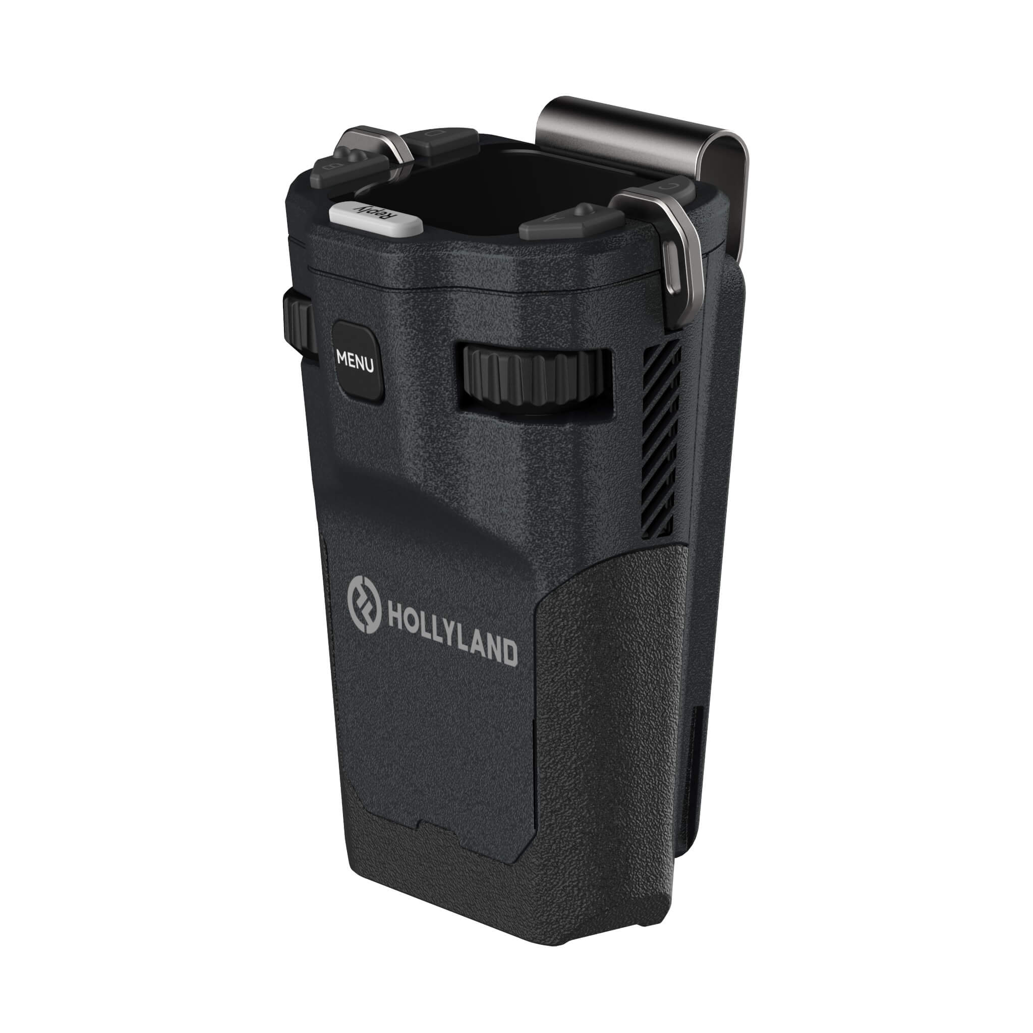 Hollyland SOLIDCOM-BPK01 - Solidcom H1 1.9GHz Wireless Beltpack, angle front