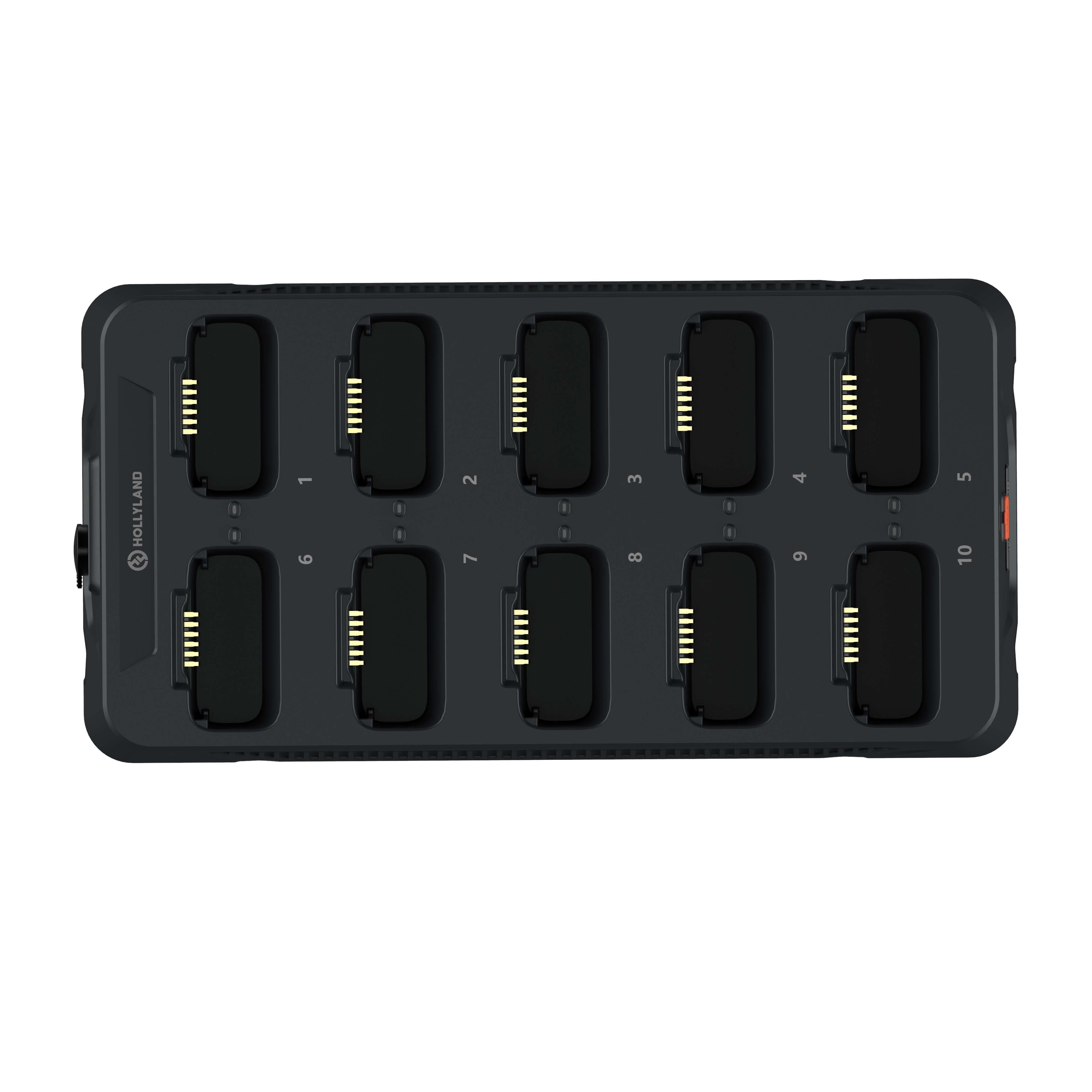 Hollyland HL-H1-CHR - Solidcom H1 BPK01 Battery Charging Base, top